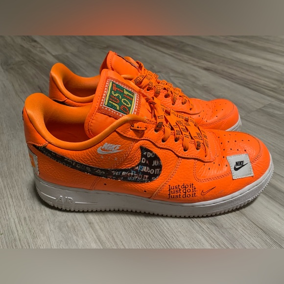 nike air force 1 low just do it pack orange